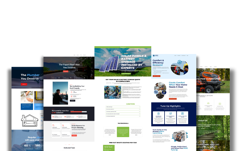 High-converting website design